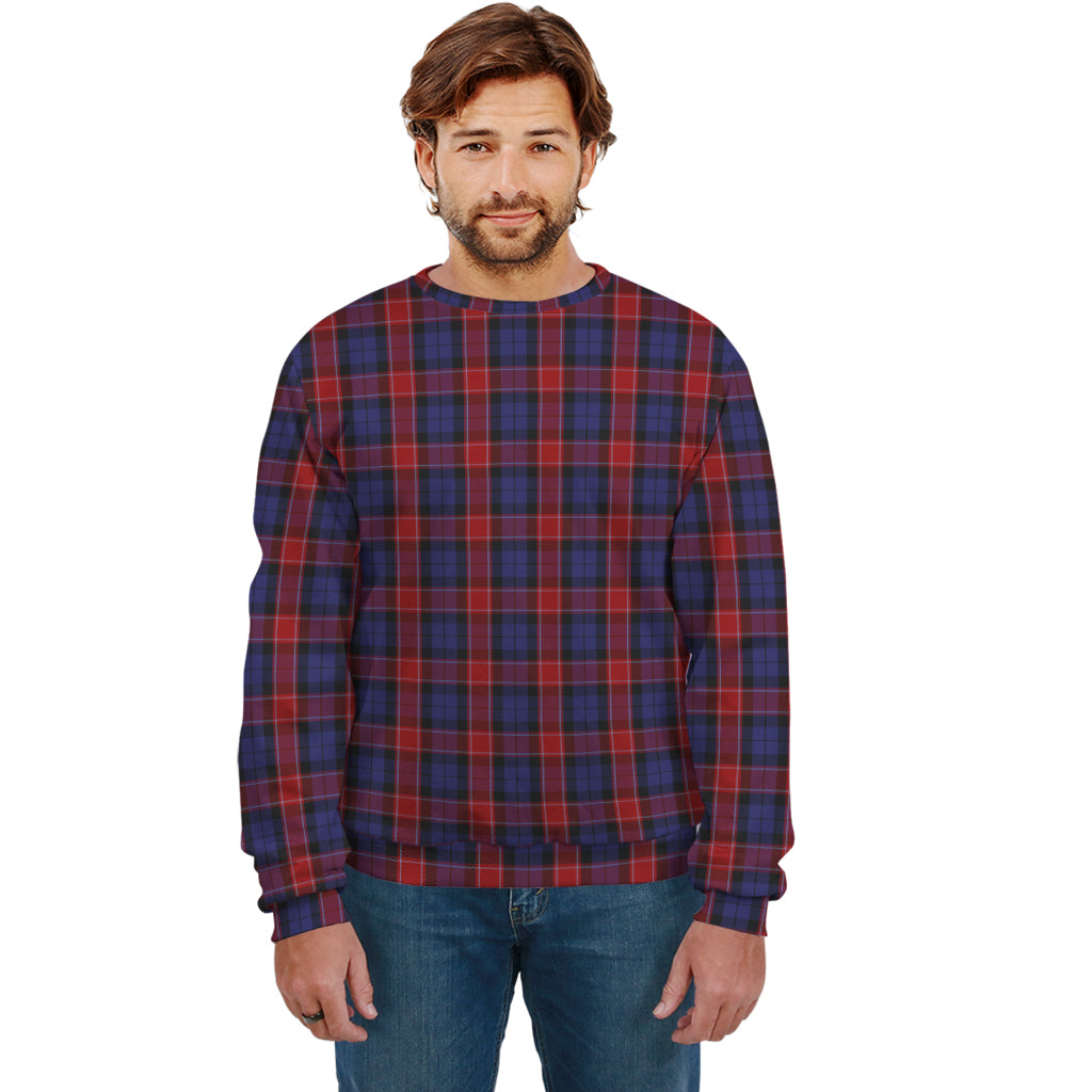 Graham of Menteith Red Tartan Sweatshirt - Tartan Vibes Clothing