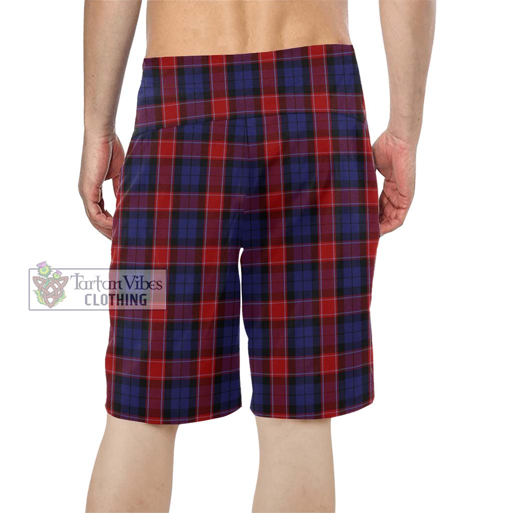 Graham of Menteith Red Tartan Men's Board Shorts - Tartan Vibes Clothing