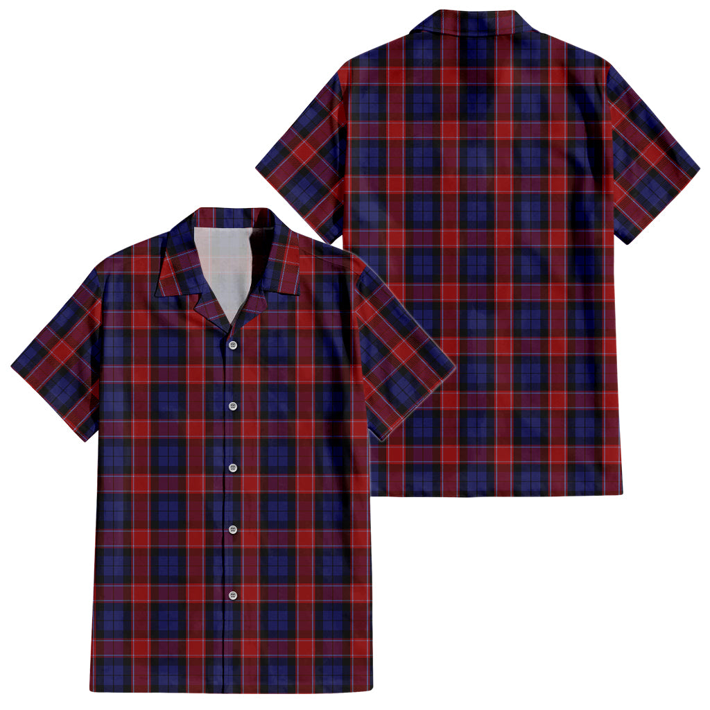 graham-of-menteith-red-tartan-short-sleeve-button-down-shirt