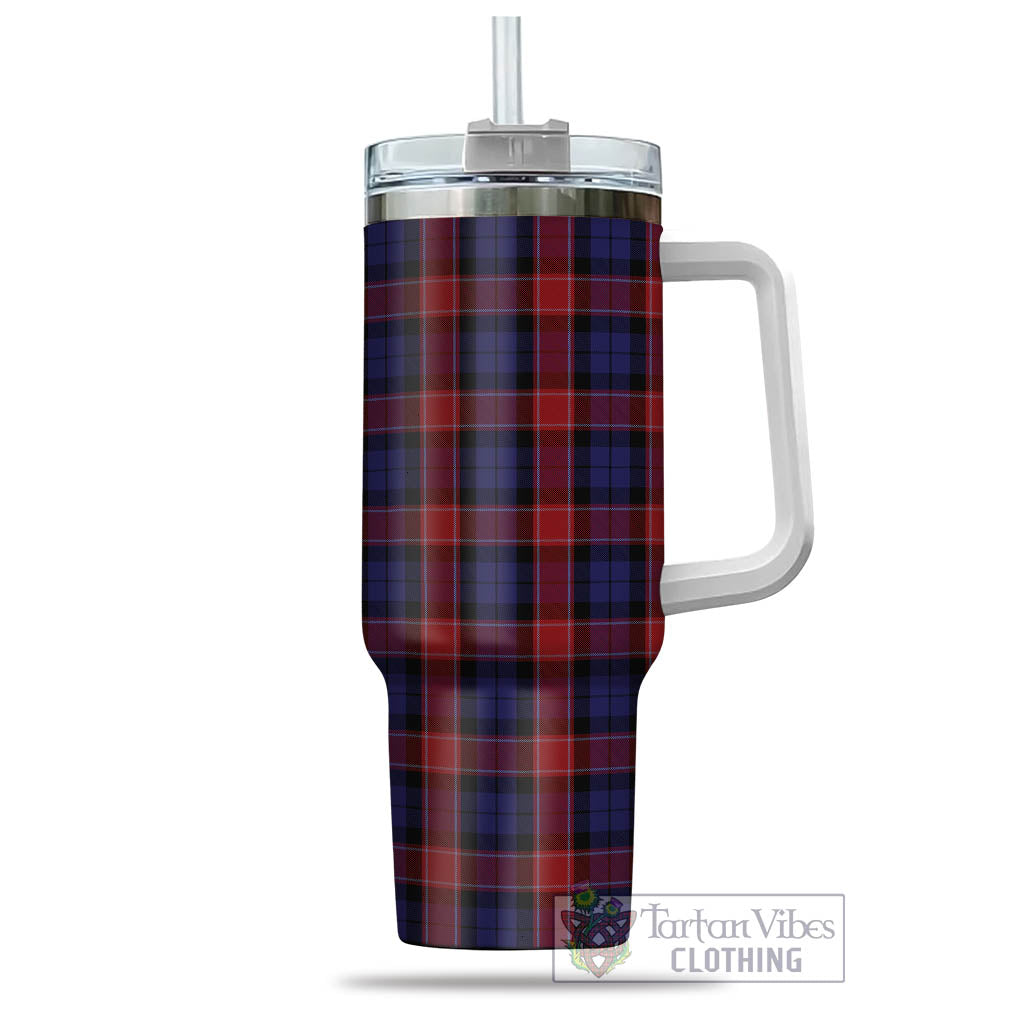 Tartan Vibes Clothing Graham of Menteith Red Tartan Tumbler with Handle