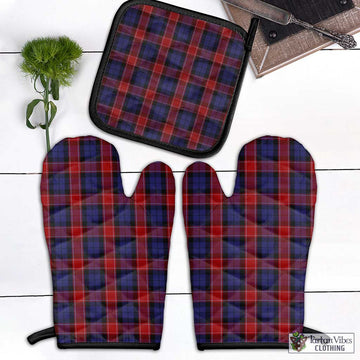 Graham of Menteith Red Tartan Combo Oven Mitt & Pot-Holder