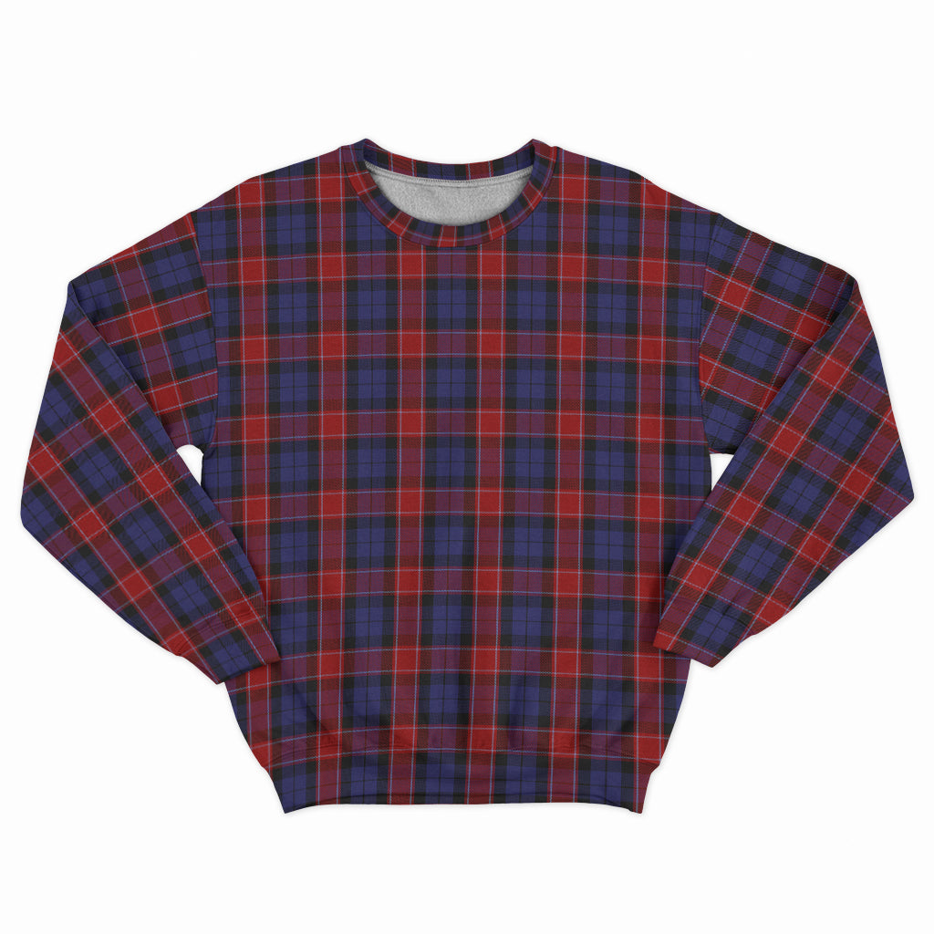 Graham of Menteith Red Tartan Sweatshirt - Tartan Vibes Clothing