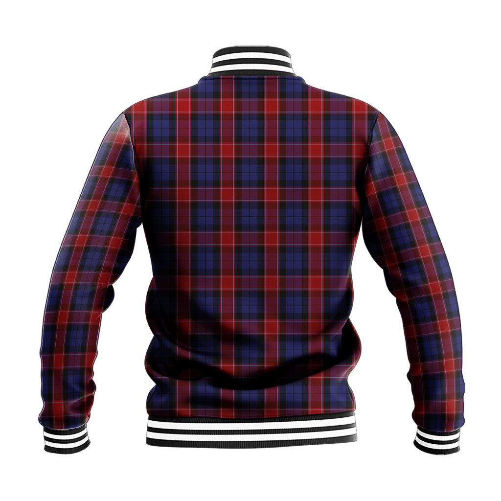 Graham of Menteith Red Tartan Baseball Jacket - Tartan Vibes Clothing