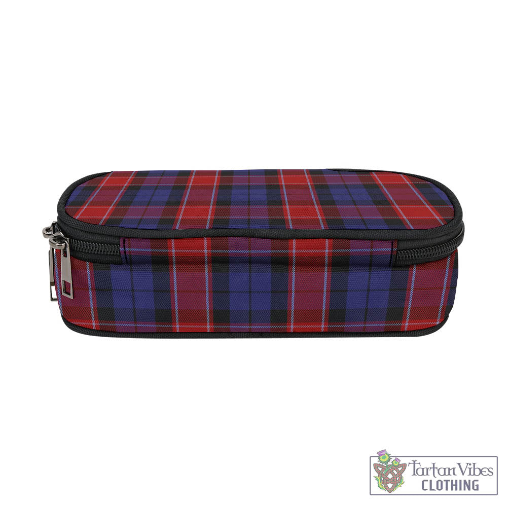 Tartan Vibes Clothing Graham of Menteith Red Tartan Pen and Pencil Case