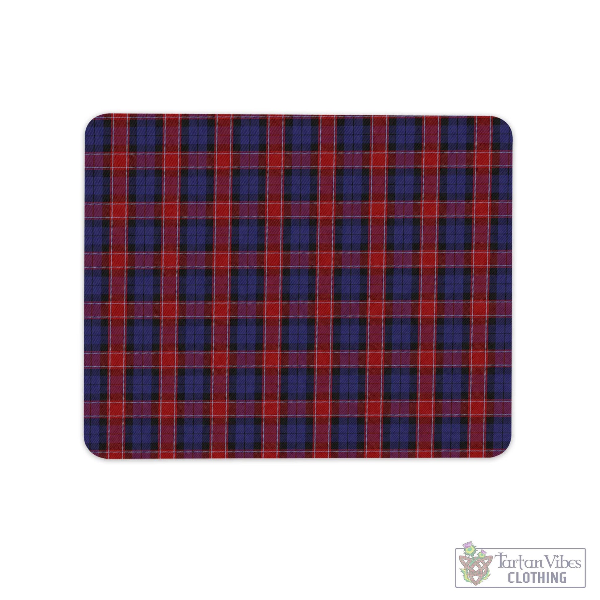 Tartan Vibes Clothing Graham of Menteith Red Tartan Mouse Pad