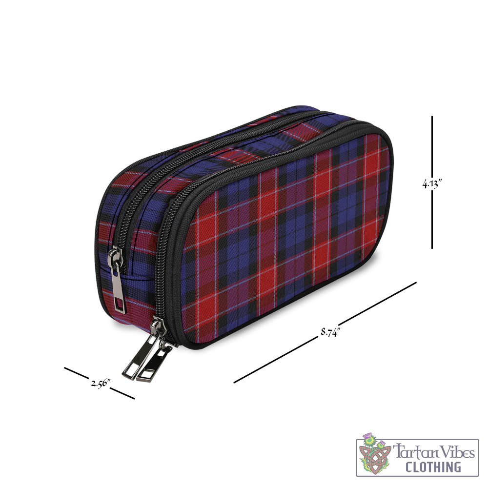 Tartan Vibes Clothing Graham of Menteith Red Tartan Pen and Pencil Case