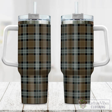 Graham of Menteith Weathered Tartan Tumbler with Handle