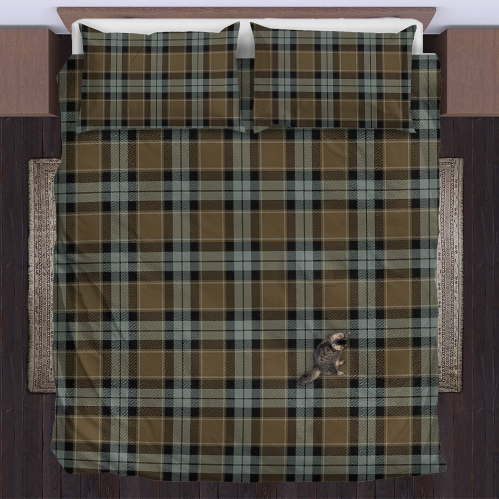 Graham of Menteith Weathered Tartan Bedding Set US Bedding Set - Tartan Vibes Clothing