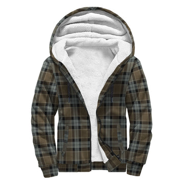 Graham of Menteith Weathered Tartan Sherpa Hoodie