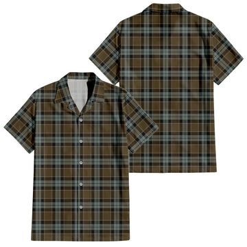 Graham of Menteith Weathered Tartan Short Sleeve Button Down Shirt