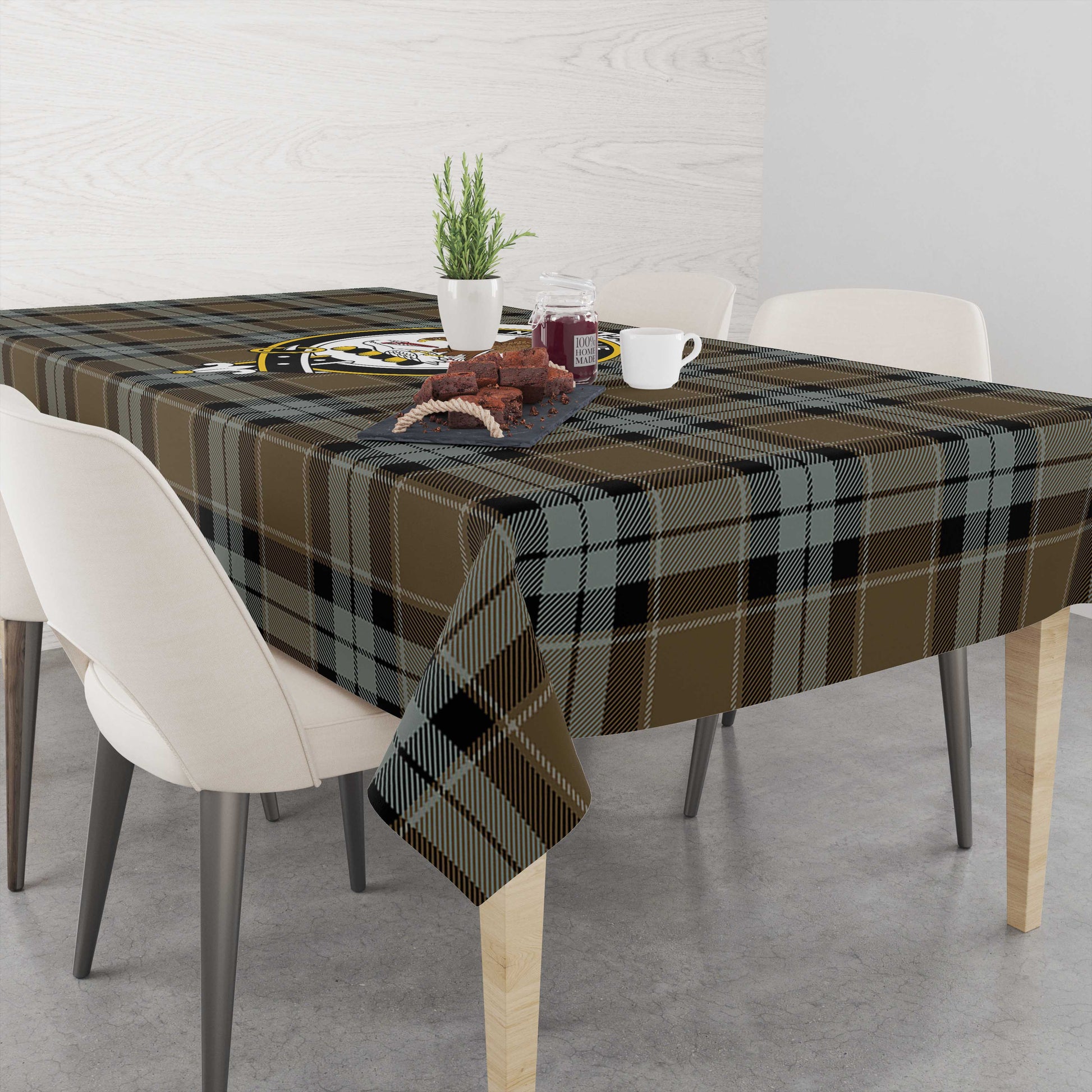 graham-of-menteith-weathered-tatan-tablecloth-with-family-crest