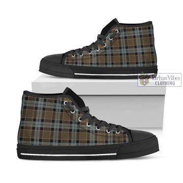 Graham of Menteith Weathered Tartan High Top Shoes