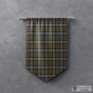 Graham of Menteith Weathered Tartan Gonfalon, Tartan Banner