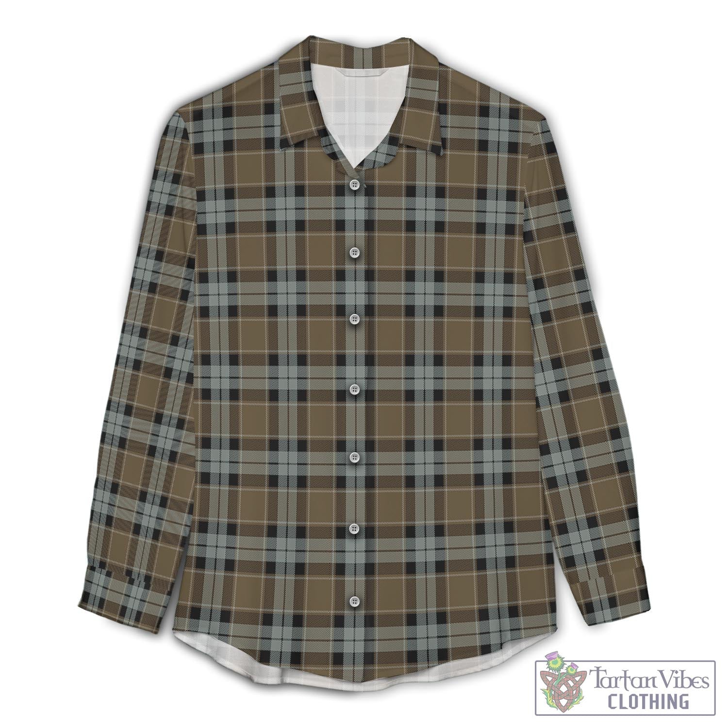 Graham of Menteith Weathered Tartan Womens Casual Shirt