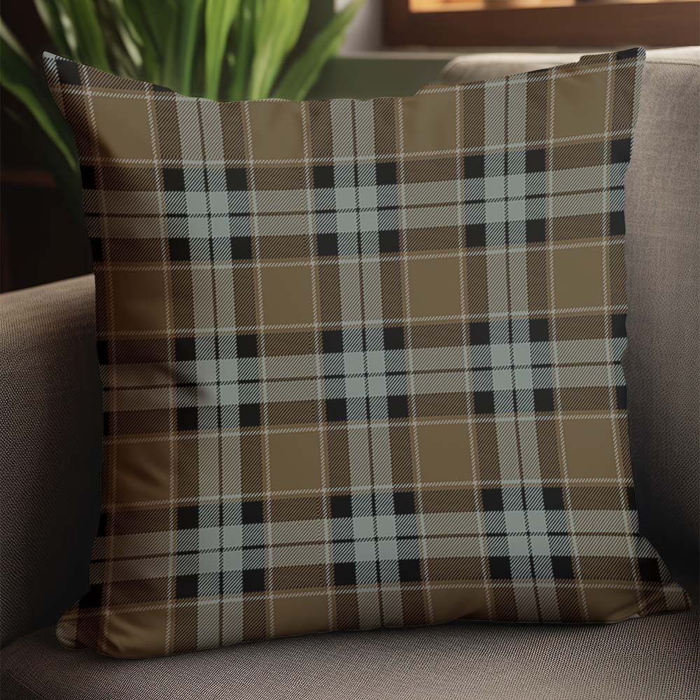 Graham of Menteith Weathered Tartan Pillow Cover - Tartanvibesclothing