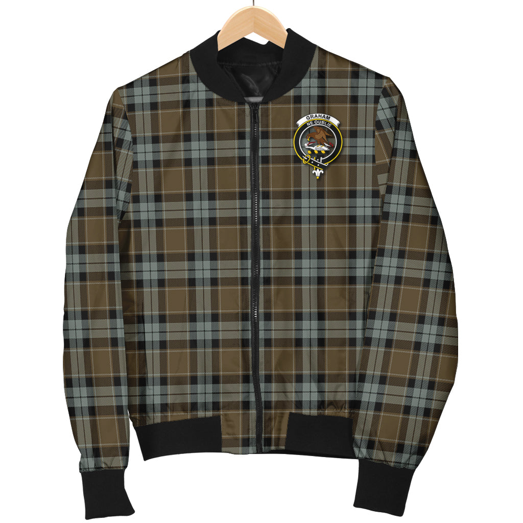 graham-of-menteith-weathered-tartan-bomber-jacket-with-family-crest