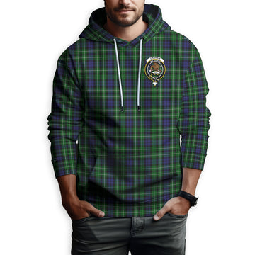 Graham of Montrose Tartan Hoodie with Family Crest