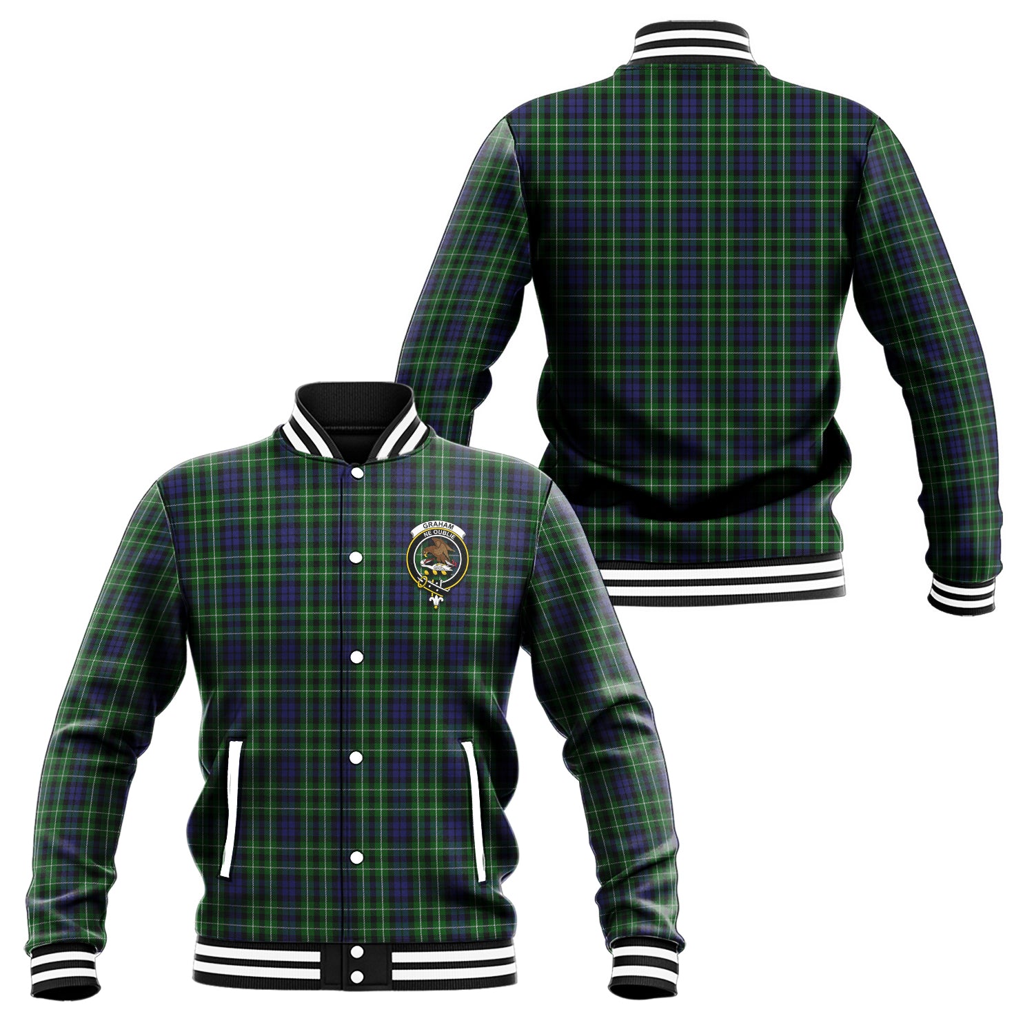 graham-of-montrose-tartan-baseball-jacket-with-family-crest