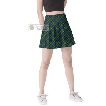 Graham of Montrose Tartan Women's Plated Mini Skirt