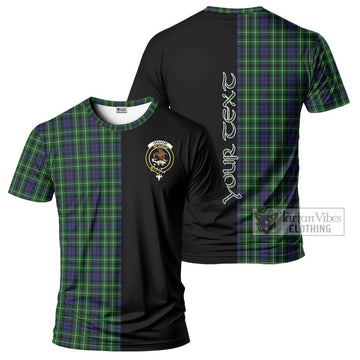 Graham of Montrose Tartan T-Shirt with Family Crest and Half Of Me Style