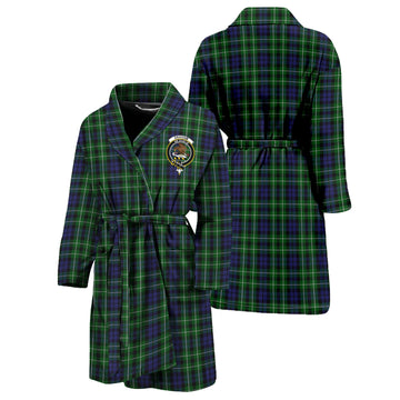 Graham of Montrose Tartan Bathrobe with Family Crest