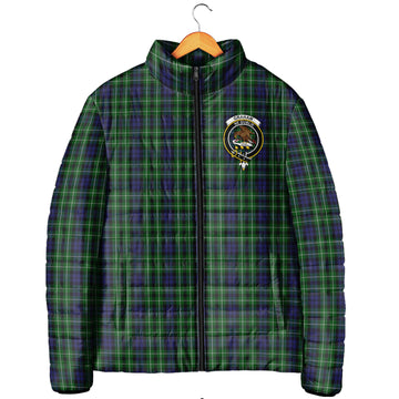 Graham of Montrose Tartan Padded Jacket with Family Crest