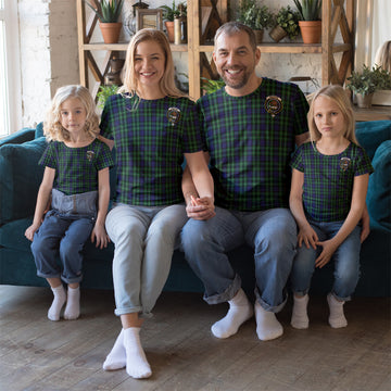 Graham of Montrose Tartan T-Shirt with Family Crest