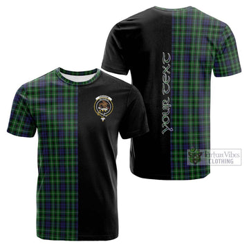 Graham of Montrose Tartan Cotton T-shirt with Family Crest and Half Of Me Style