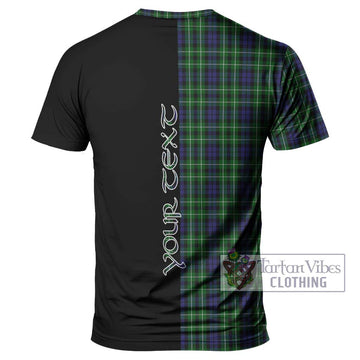 Graham of Montrose Tartan T-Shirt with Family Crest and Half Of Me Style