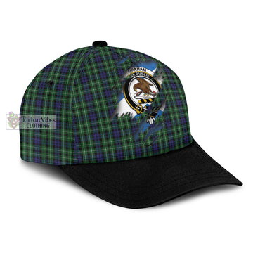 Graham of Montrose Tartan Classic Cap with Family Crest In Me Style