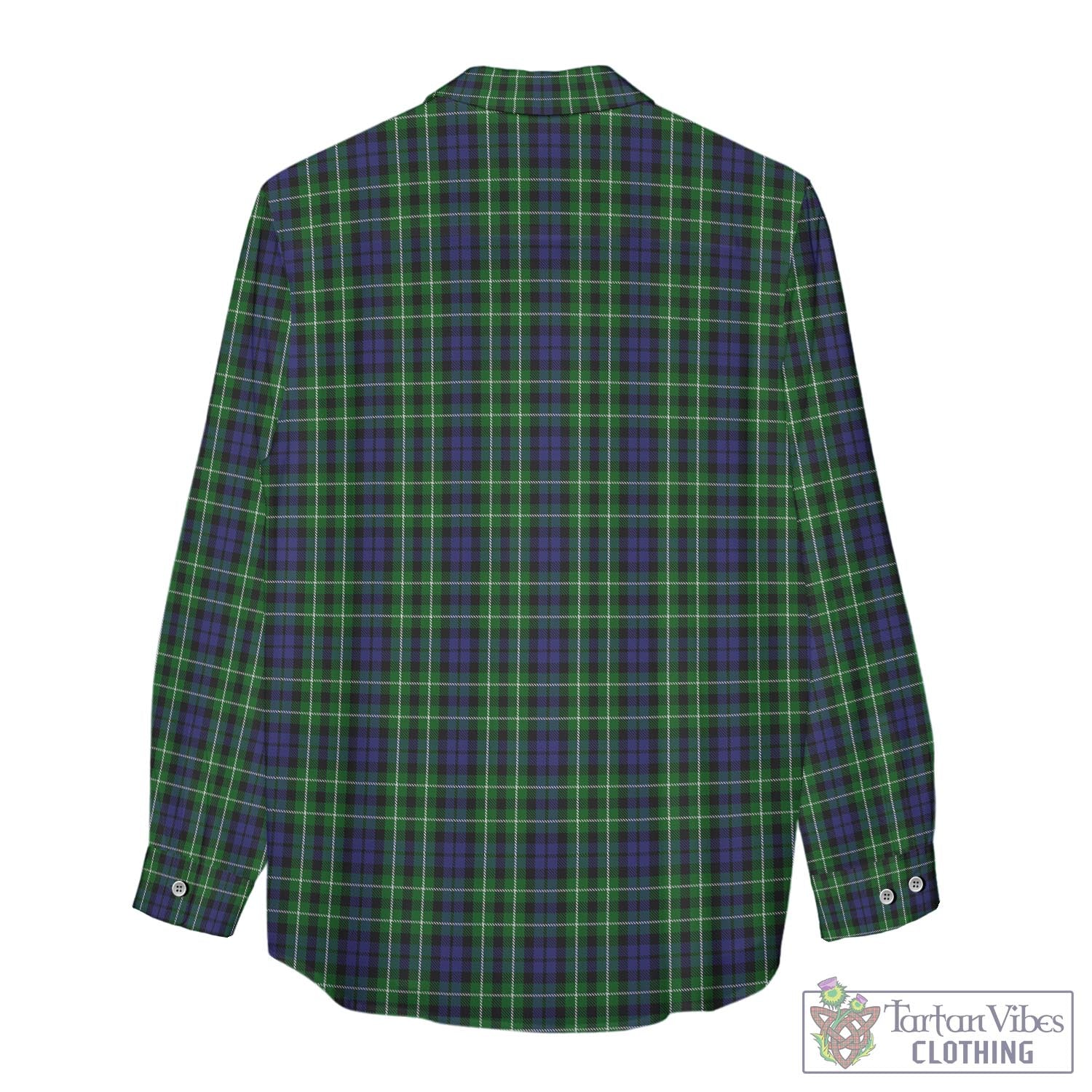 Tartan Vibes Clothing Graham of Montrose Tartan Womens Casual Shirt with Family Crest