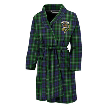 Graham of Montrose Tartan Bathrobe with Family Crest