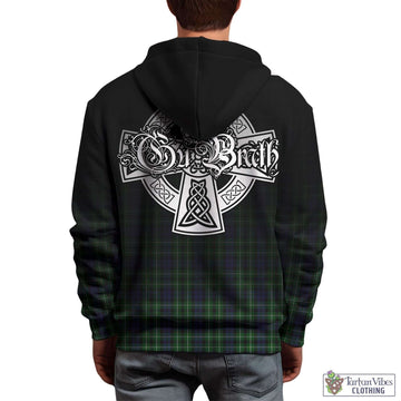 Graham of Montrose Tartan Hoodie Featuring Alba Gu Brath Family Crest Celtic Inspired