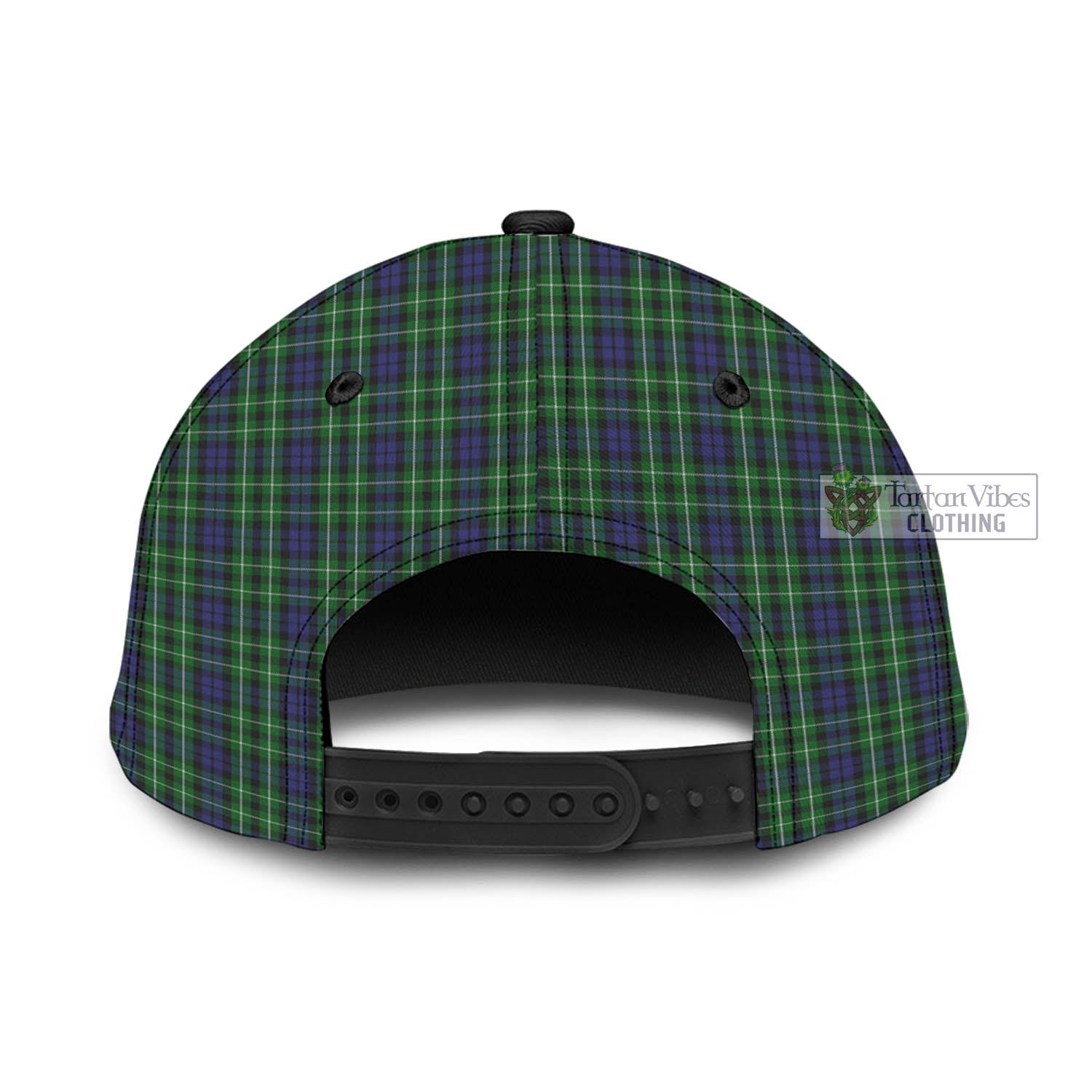 Tartan Vibes Clothing Graham of Montrose Tartan Classic Cap with Family Crest In Me Style