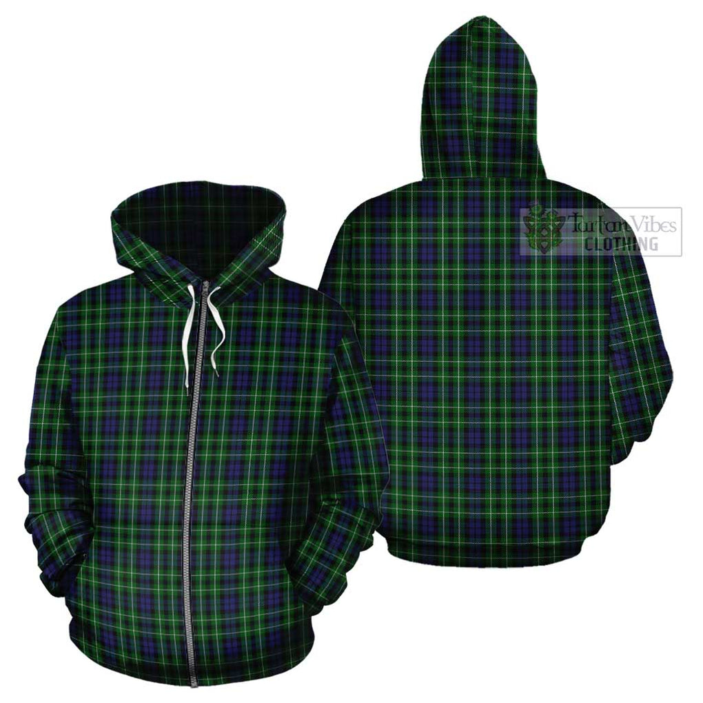 Graham of Montrose Tartan Cotton Hoodie Zip Hoodie - Tartan Vibes Clothing