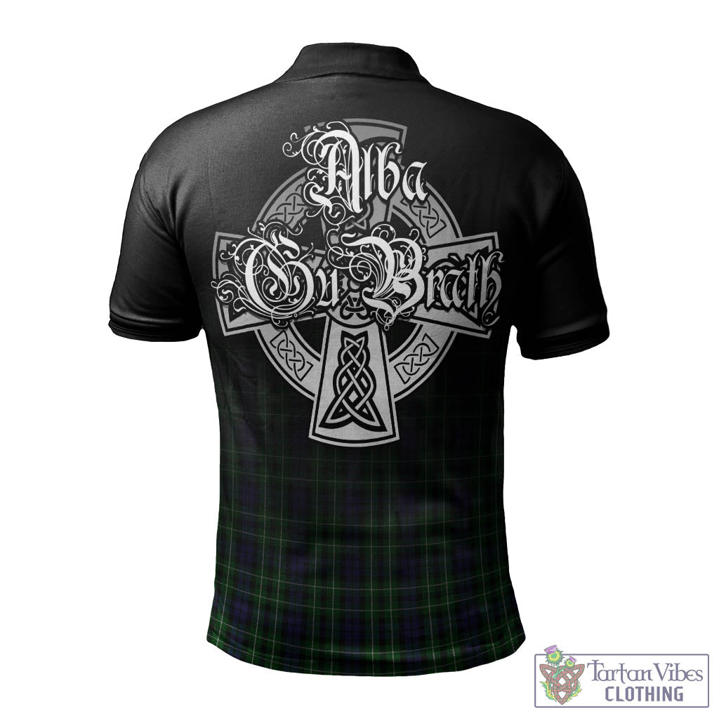 Tartan Vibes Clothing Graham of Montrose Tartan Polo Shirt Featuring Alba Gu Brath Family Crest Celtic Inspired