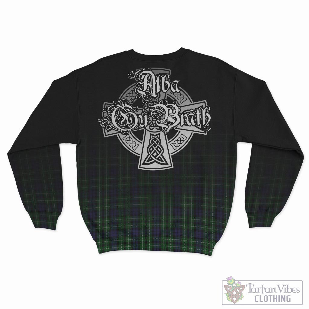 Tartan Vibes Clothing Graham of Montrose Tartan Sweatshirt Featuring Alba Gu Brath Family Crest Celtic Inspired