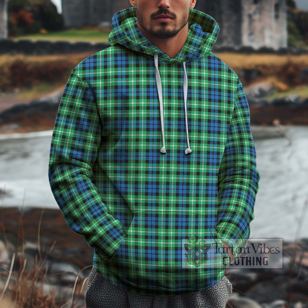 Graham Tartan Cotton Hoodie Pullover Hoodie XS - Tartan Vibes Clothing