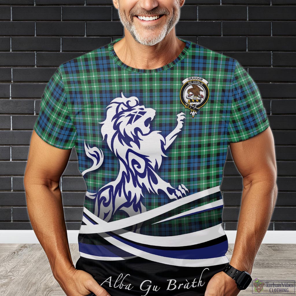 graham-of-montrose-ancient-tartan-t-shirt-with-alba-gu-brath-regal-lion-emblem