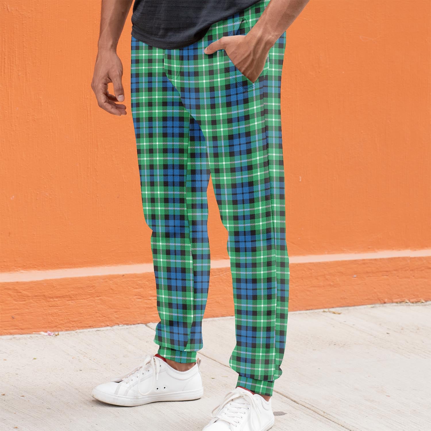 Graham Tartan Joggers Pants S - Tartan Vibes Clothing