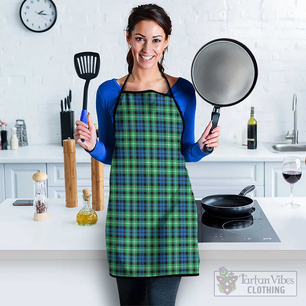 Graham Tartan Apron Black S 38x47 cm - Tartan Vibes Clothing