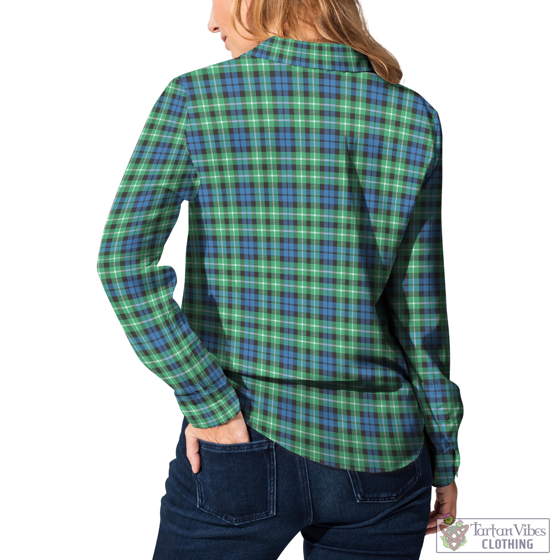 Graham of Montrose Ancient Tartan Womens Casual Shirt