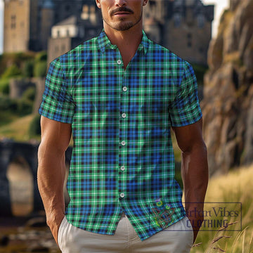 Graham Tartan Cotton Hawaiian Shirt