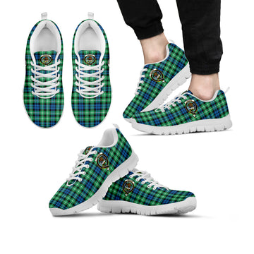 Graham Tartan Sneakers with Family Crest