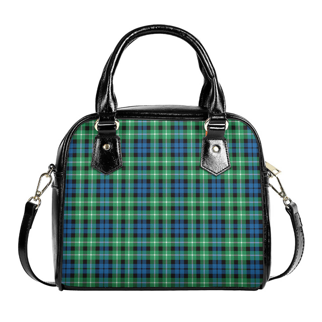 Graham of Montrose Ancient Tartan Shoulder Handbags One Size 6*25*22 cm - Tartanvibesclothing