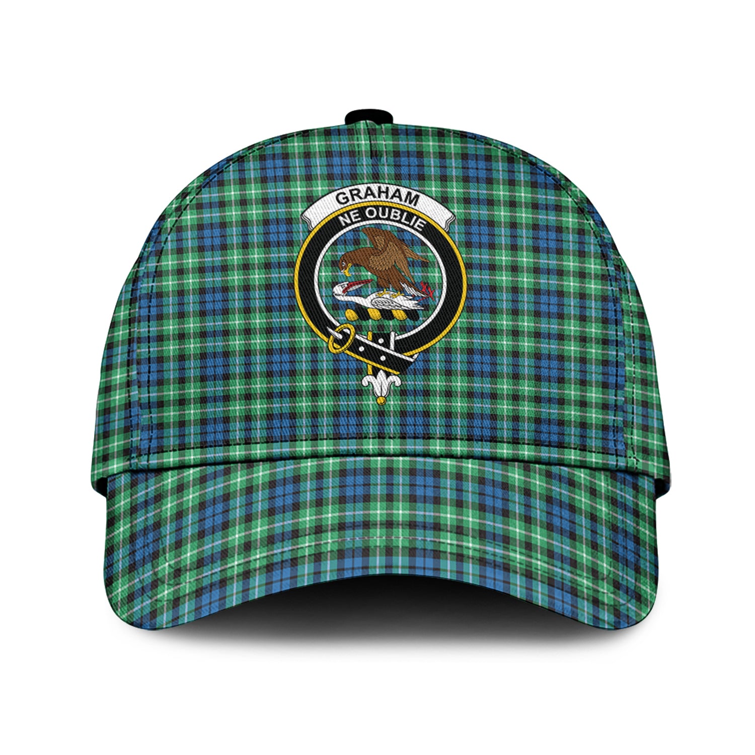 Graham Tartan Classic Cap with Family Crest Classic Cap Universal Fit - Tartan Vibes Clothing