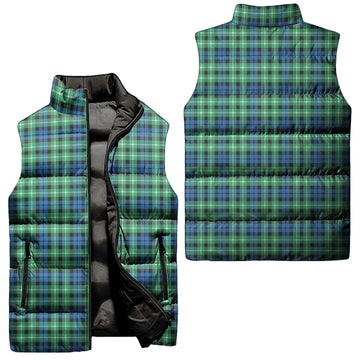 Graham Tartan Sleeveless Puffer Jacket