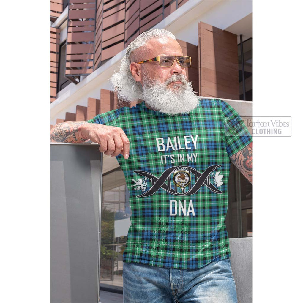 Tartan Vibes Clothing Graham of Montrose Ancient Tartan Cotton T-shirt with Family Crest DNA In Me Style