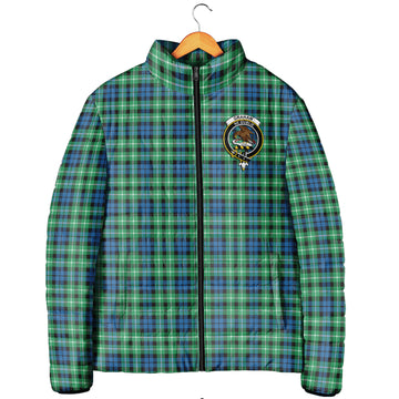 Graham Tartan Padded Jacket with Family Crest