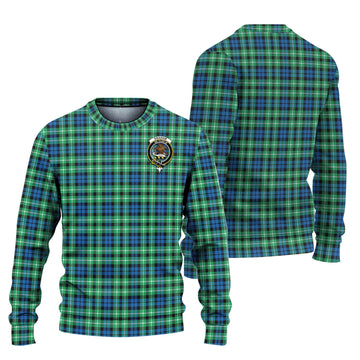 Graham Tartan Ugly Sweater with Family Crest